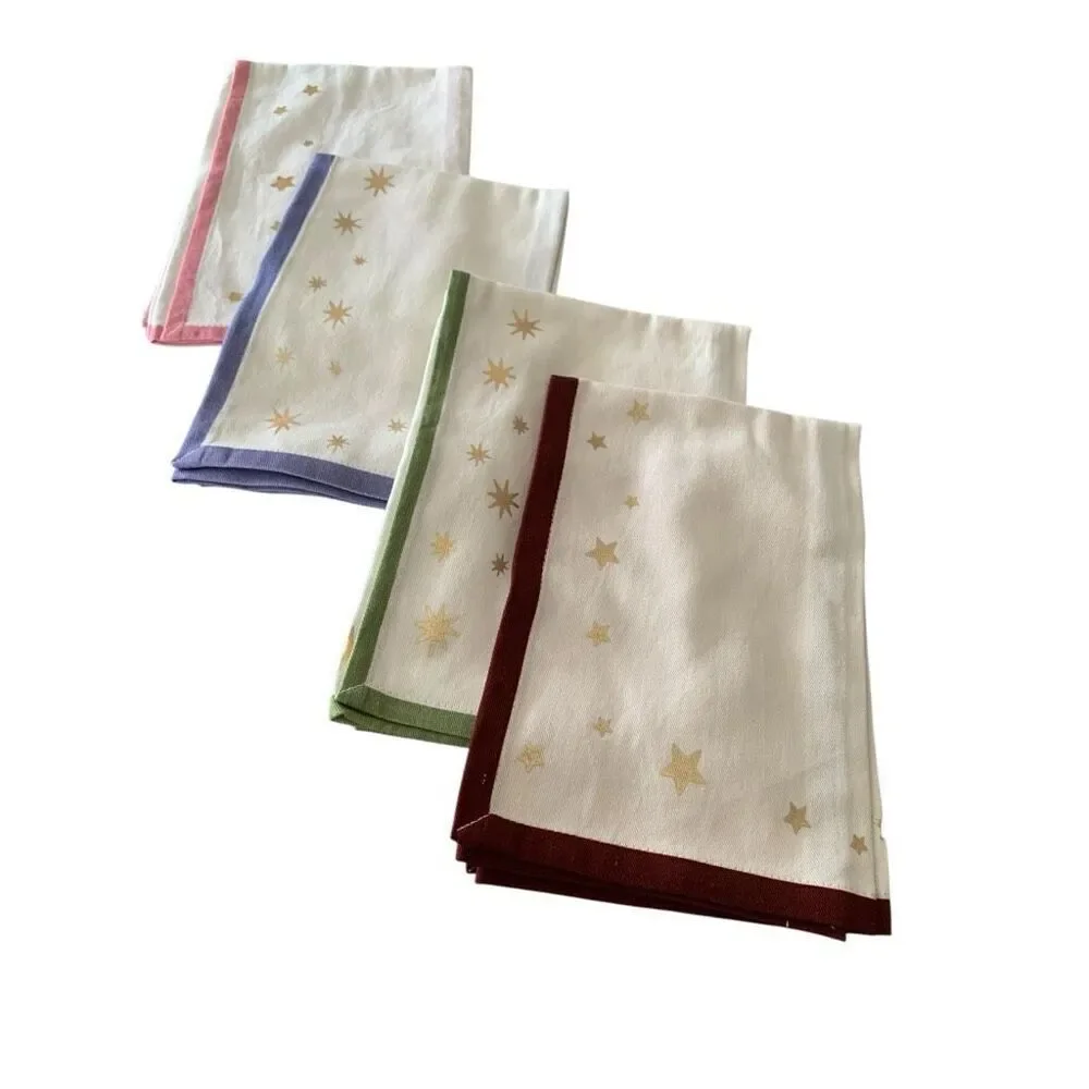 Anthropologie x New York City Ballet Nutcracker Napkins Set of 4 - New Holiday